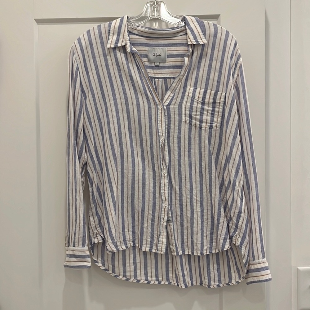 Rails button down